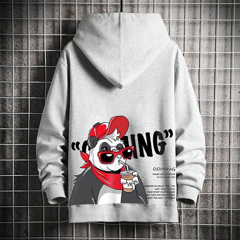 KS21218-P38连帽开衫卫衣男运动外套大码班服网格,男装卫衣,电商A040A