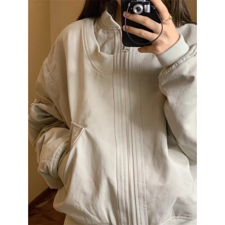 【有货】cleanfit棒球服外套男款春秋季飞行员夹克JH8820HH-P58,男装夹克,星座1007（原301D）