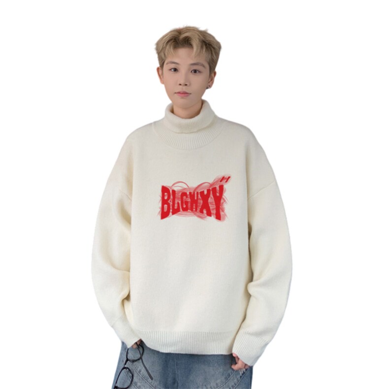 高质量！秋冬季高领毛衣加绒加厚翻领针织衫男毛衣FL527-特P38,男装针织衫/毛衣,电商B371