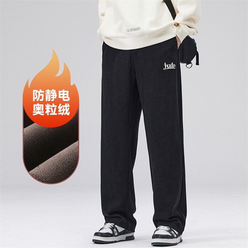 A178-1  DY593A  P85  奥粒绒秋冬季美式休闲针织卫裤图片