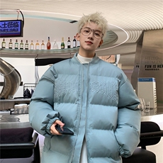 XMY2311特P95控158刺绣100聚酯冬季棉服美式立体绣棒球服外套棉衣，男装棉衣，电商B370