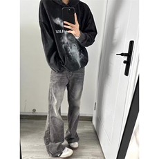 时尚新款文艺潮流牛仔裤百搭流行简约ins日系气质原宿慵懒，男装牛仔裤，星座601-1