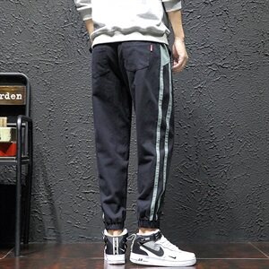 主推差价大不断货秋冬现货新款条纹休闲裤大码长裤运动裤图片