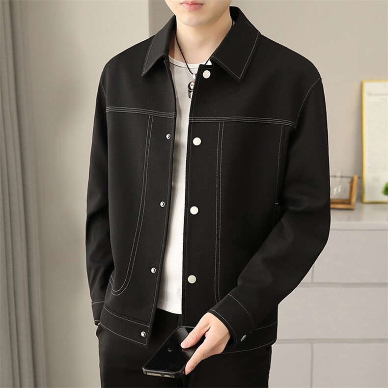 JK816-P1202026春夏时尚男士夹克青少年休闲百搭青年外套，男装夹克，星座507A（原星座306B-2）