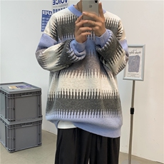 秋冬针织衫圆领套头毛衣MY27P60，男装针织衫/毛衣，电商D325