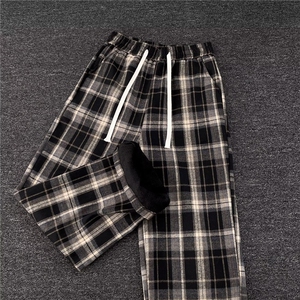 1506/QA8081/P46宽松休闲裤男韩版潮流百搭坠感阔腿拖地长裤,男装休闲裤,星座1506