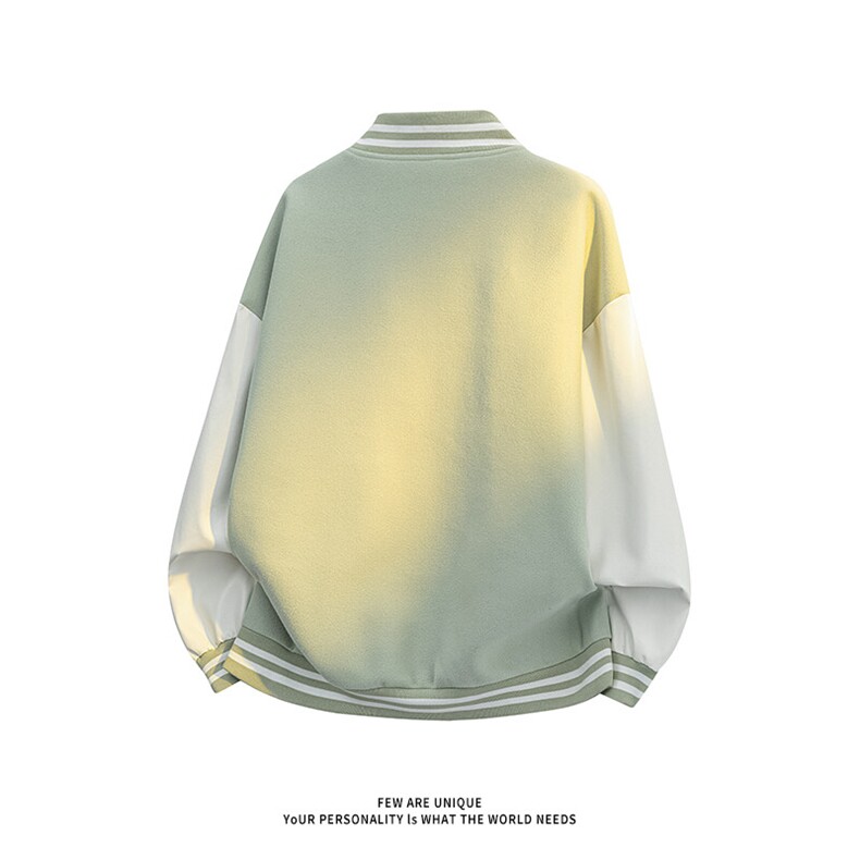 2026春季新款C7069-TP45不美式棒球服条纹高街夹克外套,男装夹克,电商A102