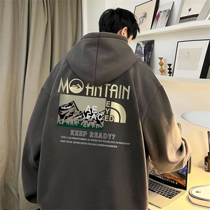 抖音得物供货 可提供视频 秋冬重磅美式宽松连帽卫衣DL1997图片