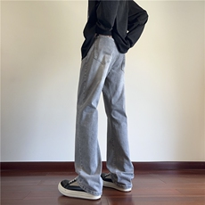 抖音品质秋季新款美式高街潮修身弹力牛仔裤B315-K003-特p43-控78，男装牛仔裤，电商B315