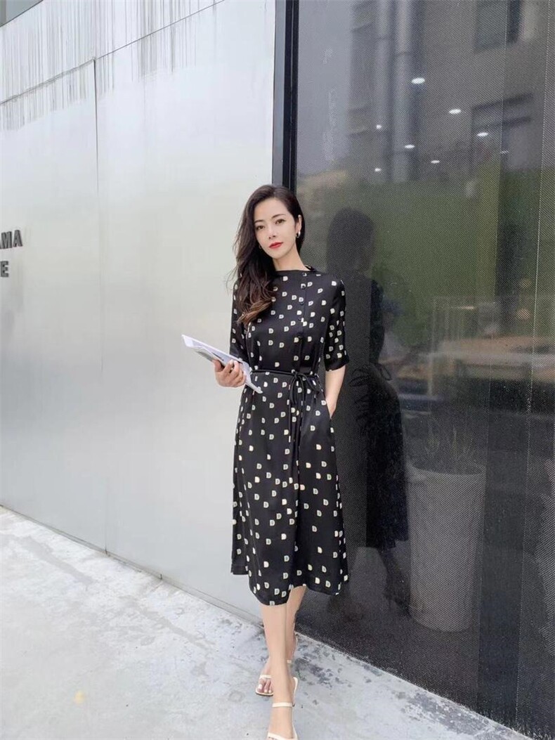 气质连衣裙，女装连衣裙，衣菲特