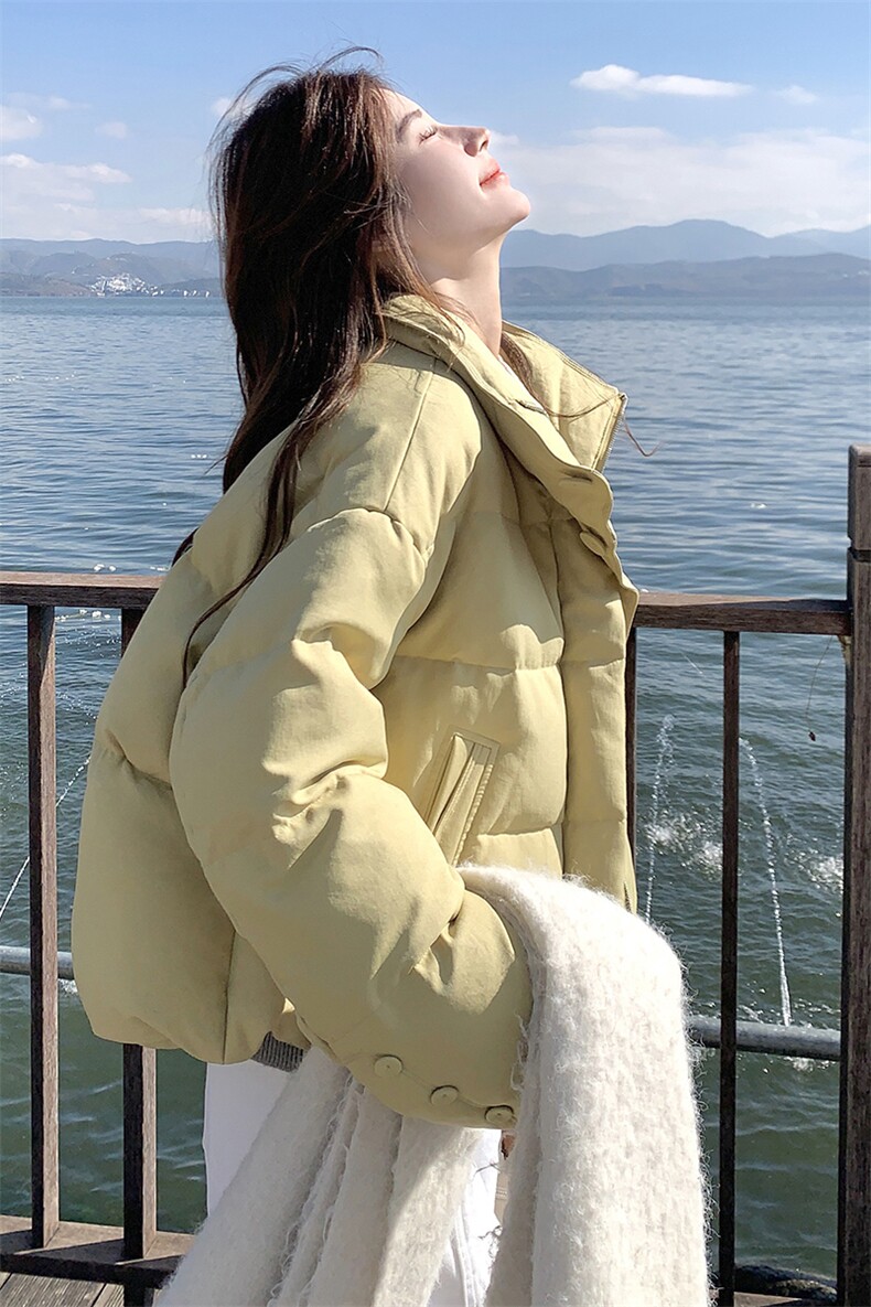 大货黄色羽绒服90绒2C198-5815-P295K448,女装羽绒服,2C198