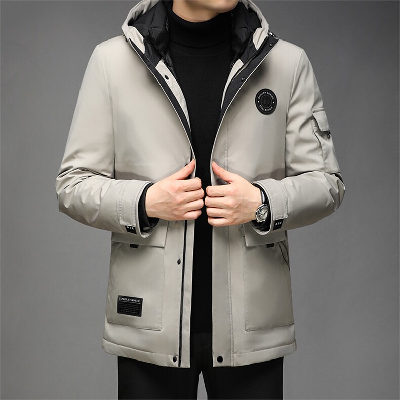 新款冬季脱卸内胆鹅绒羽绒服中年男冬装外套爸爸装GSNA21303-P385，男装羽绒服，电商B212（原钱塘6029）