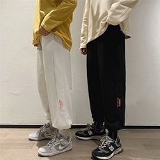 抽绳运动裤男韩版春季ins港风束脚宽松休闲裤子潮牌卫裤k099-p35，男装休闲裤，星座1008