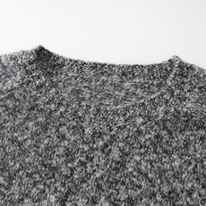 2025百搭时尚舒适秋冬新款大肚纱圆领羊绒衫，女装羊绒衫，绒知纯羊绒