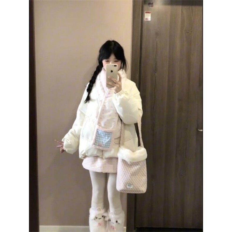 1506-1/M79001/P99女生日系小个子软妹学院风立领棉服外套,男装棉衣,星座1506-1