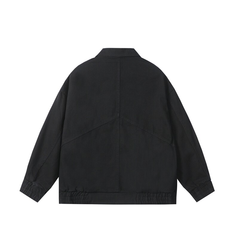 25春季新款字母刺绣宽松韩版水洗牛仔夹克JK982/P85/128,男装夹克,星座202-1