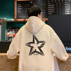 ！连帽圆领卫衣男装港风帽衫男LM174-P35，男装卫衣，电商B367