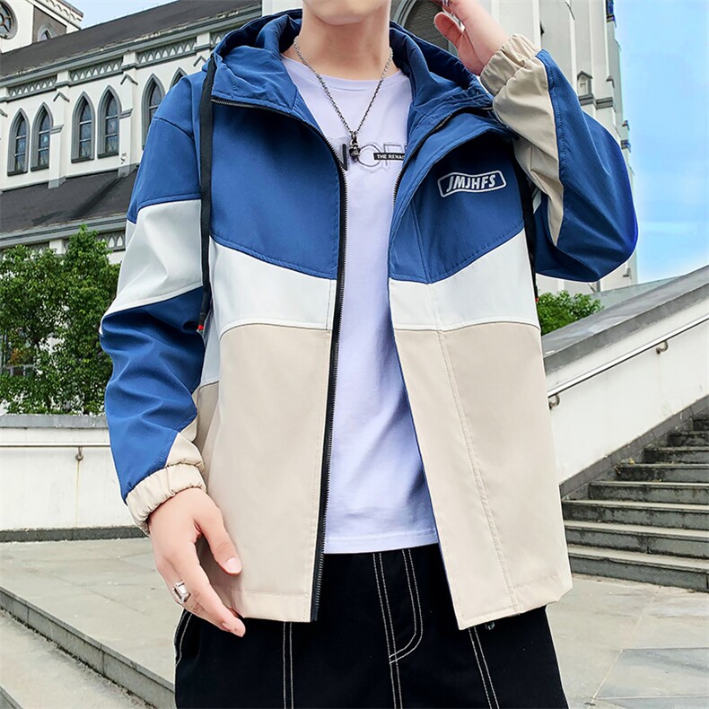 2023新款秋冬季夹克男士韩版工装外套男潮流秋装衣服JK184-P60,男装夹克,星座1206（原A206）