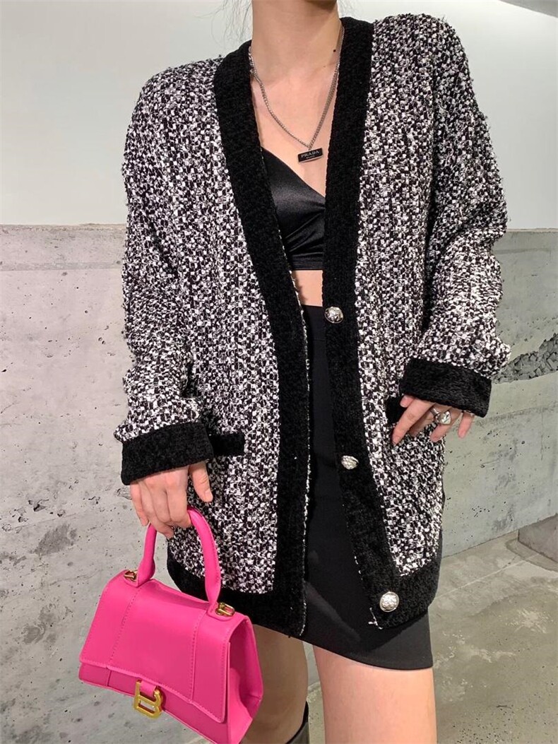 小香风带钻开衫，其它，DS-1