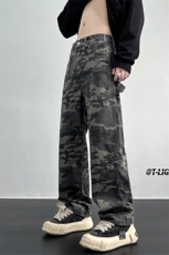 秋季美式ins高街hiphop迷彩水洗伐木裤工装货号K2312P55，男装工装外套，电商A063