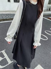 冬款现货内搭连衣裙，女装连衣裙，欧蔓意