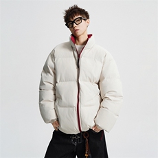 撞色高街防寒Cityboy冬季加厚百搭棉服情侣保暖外套HY2006-P59，男装棉衣，星座610B-1