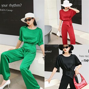 仿醋酸套裤，其它，西子靓影