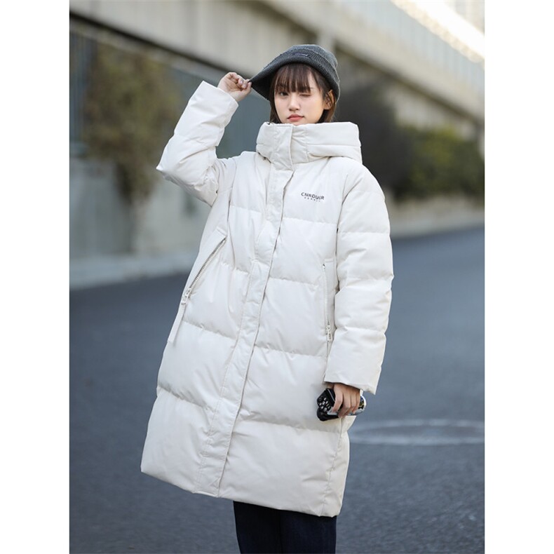 山系90白鸭绒长款羽绒服中性风A306-Y206-308元，男装羽绒服，电商A306