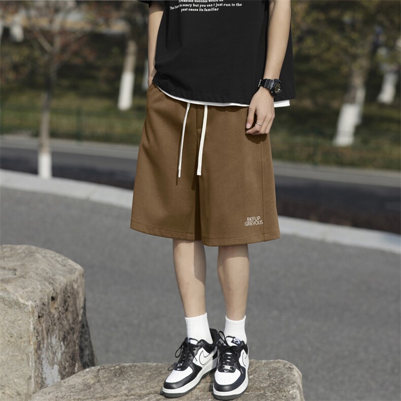 休闲短裤男夏季直筒宽松韩版潮流潮牌五分裤子XD1713特批29,男装牛仔裤,星座718