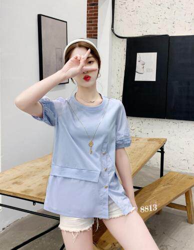 休闲小清新上衣，女装，美依菱