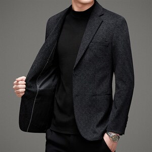 D2529男式2023春季新款便西男韩版西装外套商务休闲西服男装P190,男装西服,电商B360