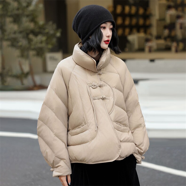 YGYL24冬季新款现货时尚百搭韩版白鸭绒羽绒服,女装羽绒服,阳光伊恋