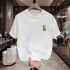 1506/QC4430/P28新款潮牌印花t恤ins潮流痞帅炸街上衣男生体恤，男装T恤，星座1506