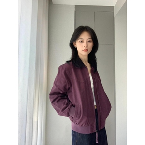 【有货】cleanfit紫色底特律外套男高级感工装夹克8156LL-特P62图片