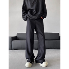 港风cleanfit休闲裤西裤微喇长裤阔腿裤A014-DY25015-P50控68，男装西裤，电商A014