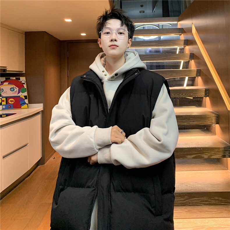 冬季叠穿无袖棉马甲保暖男士加厚棉服坎肩外套潮MJ618-特P38现货,男装背心/马甲,星座610B-1