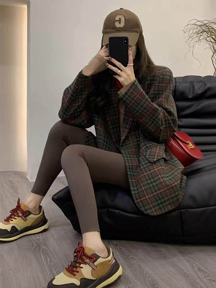 加格子外套，其它，依多坊