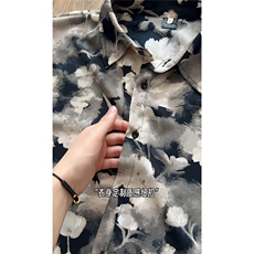 短袖衬衫男+短裤男套装男100%聚酯纤维M-5XL大码TZ78723P50控98，男装牛仔裤，星座226-1