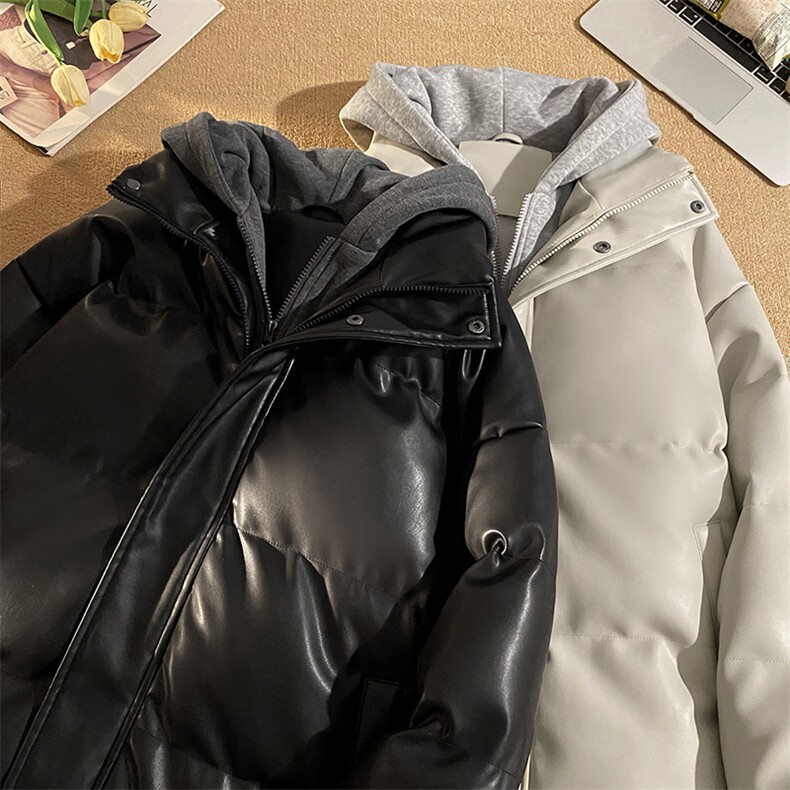 潮流宽松连帽棉衣百搭休闲棉服A161-7707,男装棉衣,电商A161