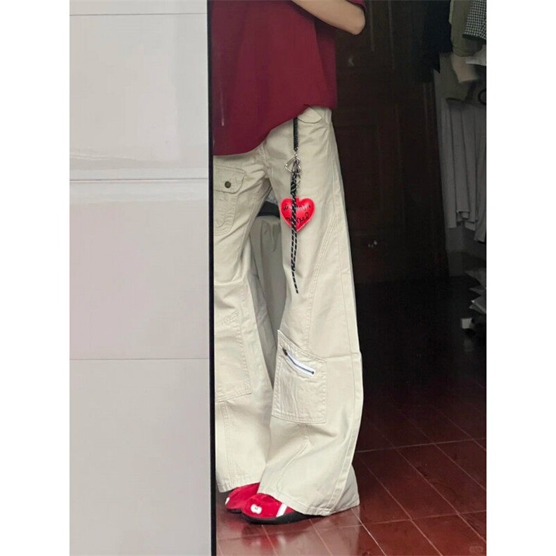 GZ178LL-特P60 美式复古伐木工装裤男宽松直筒cleanfit裤子图片
