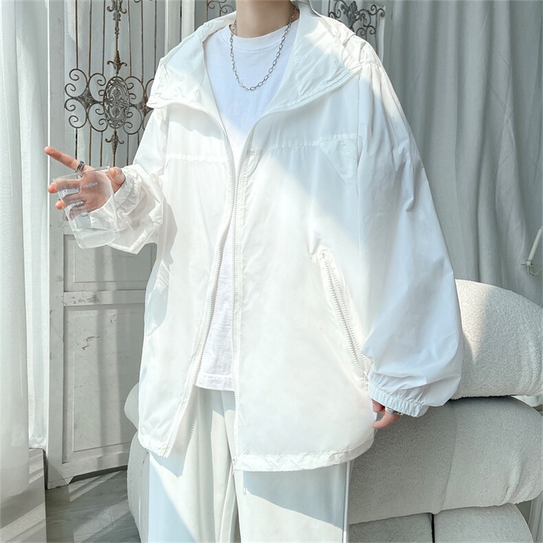 F8038/P60防晒指数UPF50+合格防紫外线防晒服男皮肤衣薄外套，男装防晒衣，电商A141