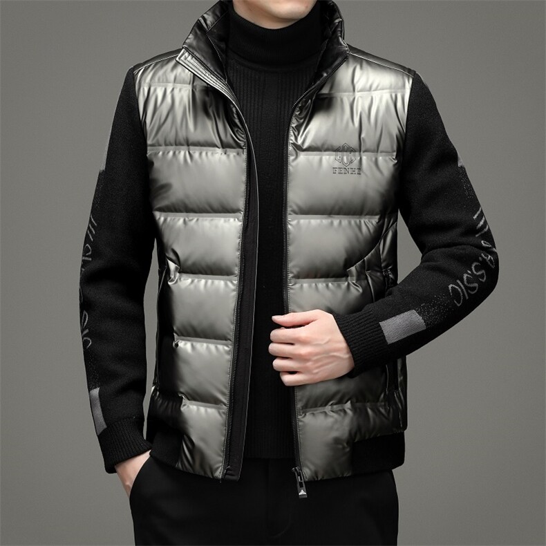 2023冬季中青年男士羽绒服90%鸭绒长袖青年保暖外套QS9179-P205,男装羽绒服,星座1105-3