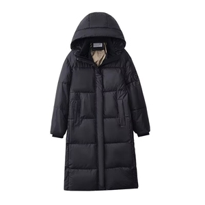 今年流行棉服女2025新款韩系中长款棉服女长过膝羽绒棉袄冬季外套图片