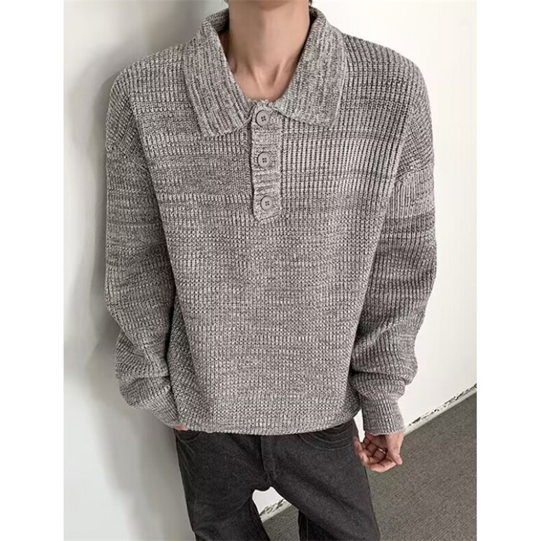 新款时尚简约原宿日系文艺百搭慵懒气质长袖毛衣流行M5804,男装针织衫/毛衣,星座1116A（原606A-3）