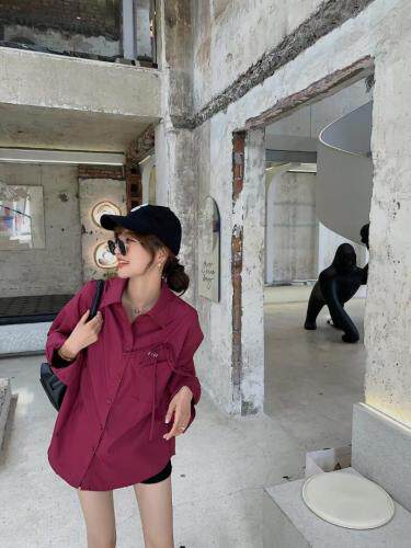 日韩系衬衫，女装衬衫，左芷