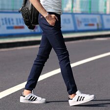 九分牛仔裤男9分裤男小脚束脚牛仔裤韩版修身长裤子NZ926-P20，男装牛仔裤，天晨