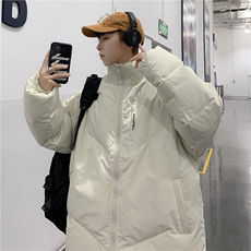 面包服男韩版ins潮流bf原宿风冬季加厚情侣保暖棉袄棉服外套，男装棉衣，星座1013