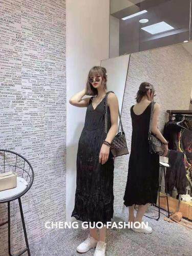 麻花吊带裙，女装背心吊带，可家 cutiesister