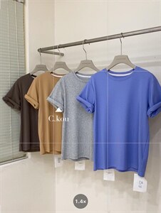 夏季新款跑量净色T图片