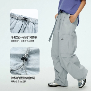 (网图慎用)秋季美式户外骑行多口袋男宽松休闲裤K24035-特P50控98图片